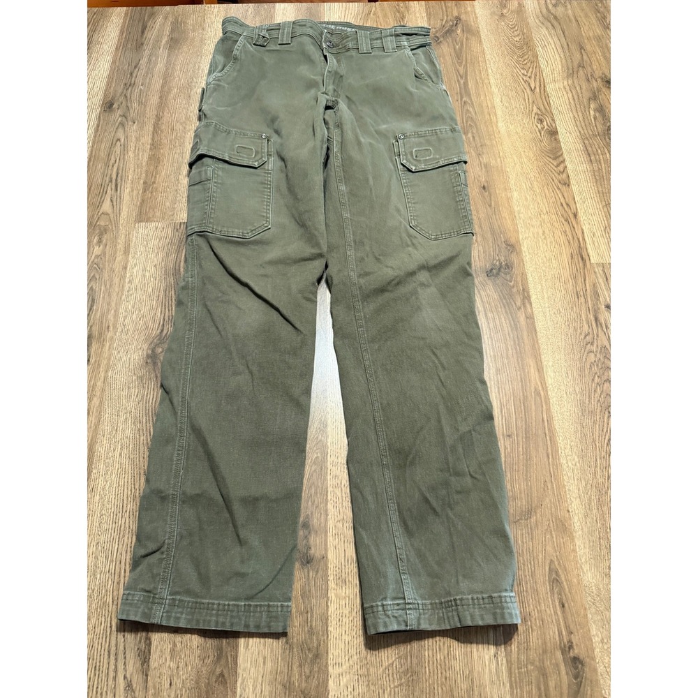 Duluth Trading Co Pants Mens Size 34x34 Green Cargo Pants Standard Fit